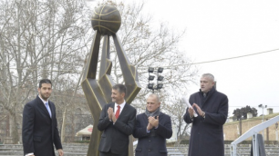 Otvoren spomenik na Malom Kalemegdanu utemeljivačima srpske košarke!