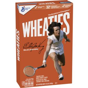 Žitarice™ proslavile šampiona u sportu i jednakosti Bili Džin King na ikoničnoj narandžastoj kutiji