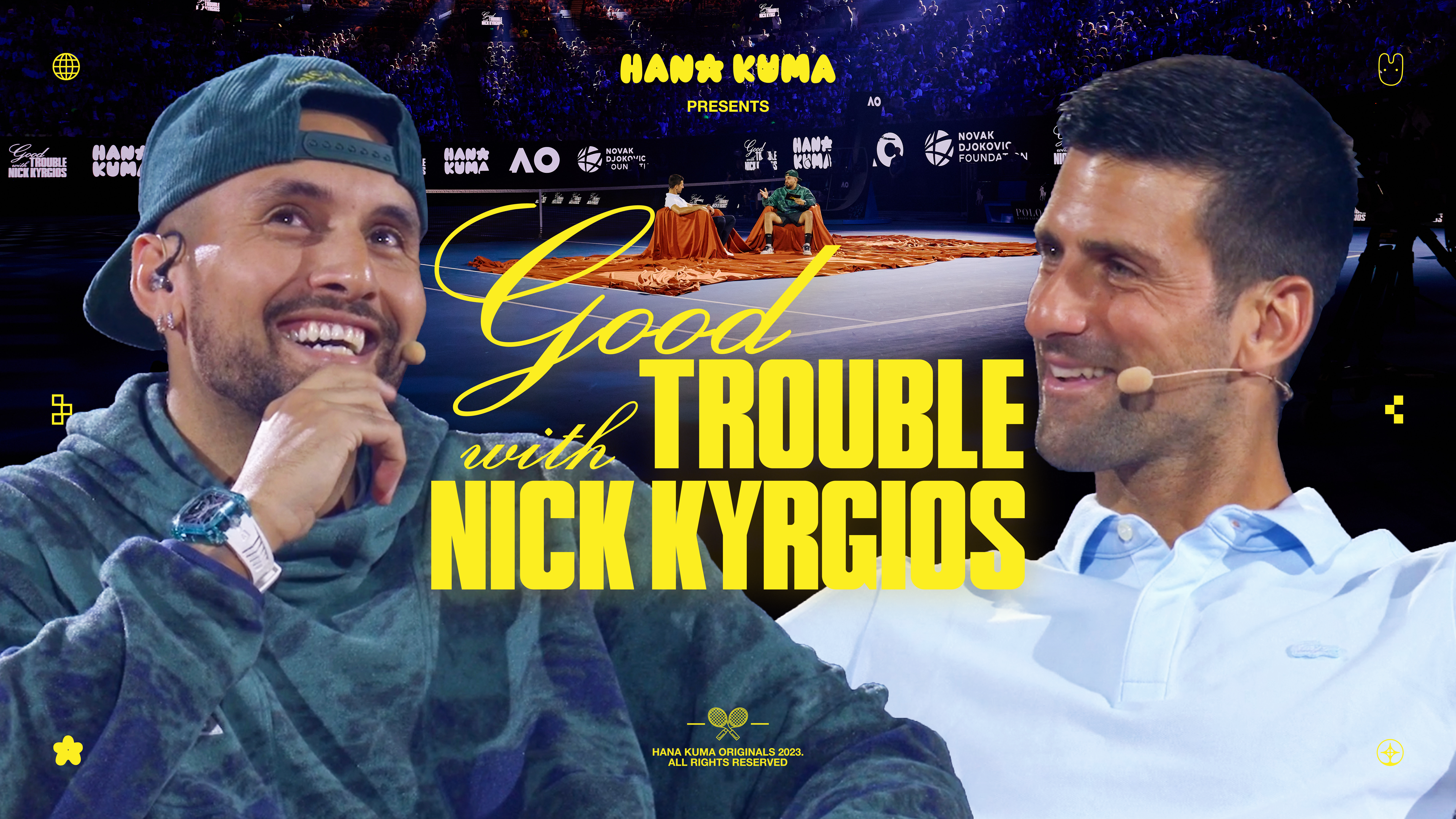 Novak Đoković i Nik Kirgios istražuju 'bromance', motivaciju i još mnogo toga o 'Dobroj nevolji'