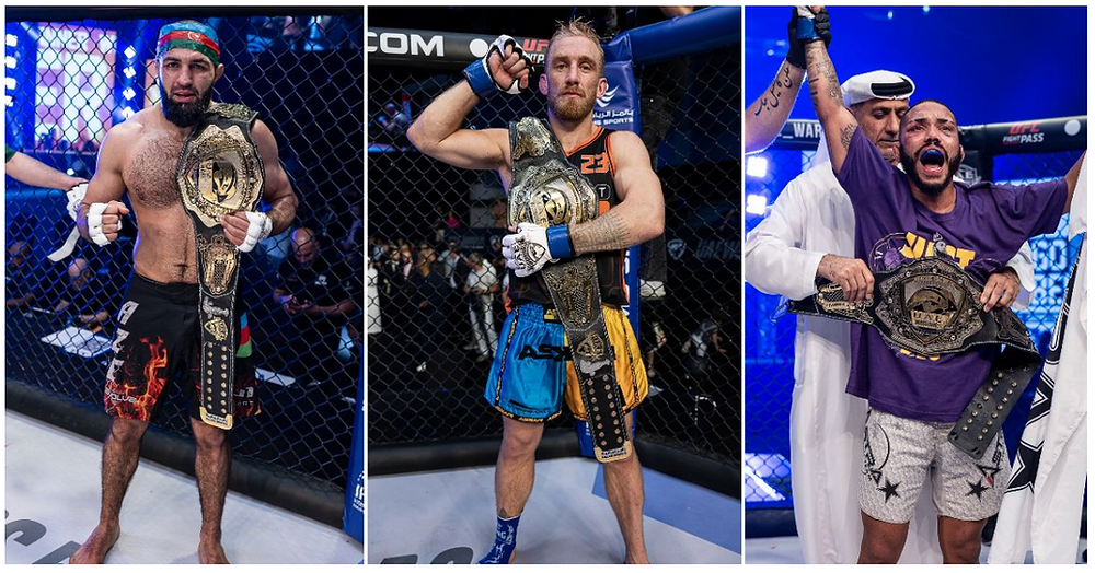 UAE Warriors 49 & 50 ResultsThree New Champions Crowned