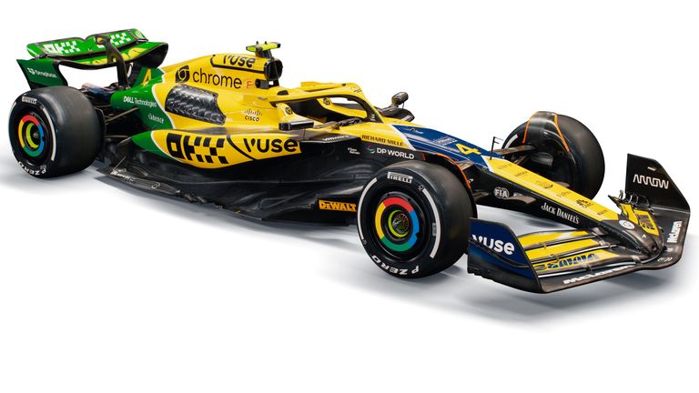 Meklaren će voditi specijalnu livreju na GP Monaka 2024. u znak počasti Ajrtonu Seni (Credit: McLaren F1)