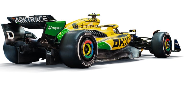 Meklaren će voditi specijalnu livreju na GP Monaka 2024. u znak počasti Ajrtonu Seni (Credit: McLaren F1)
