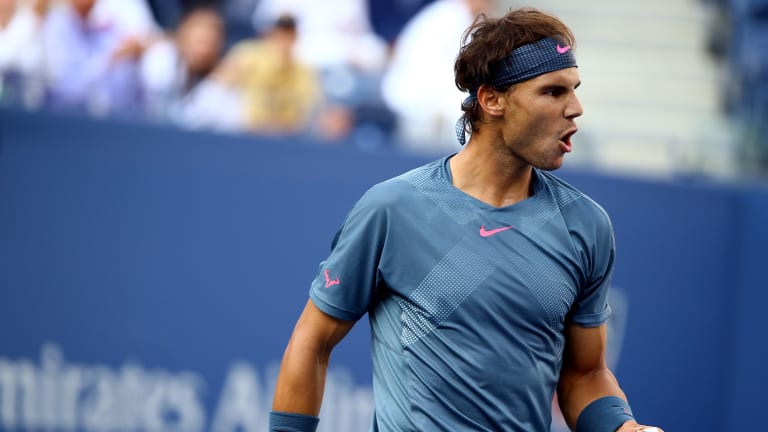 Još jedan mračan, prigušen komplet – još jedna titula na US Openu. Nadal je održao dobar trend tokom svog šampionskog trčanja u Njujorku 2013.