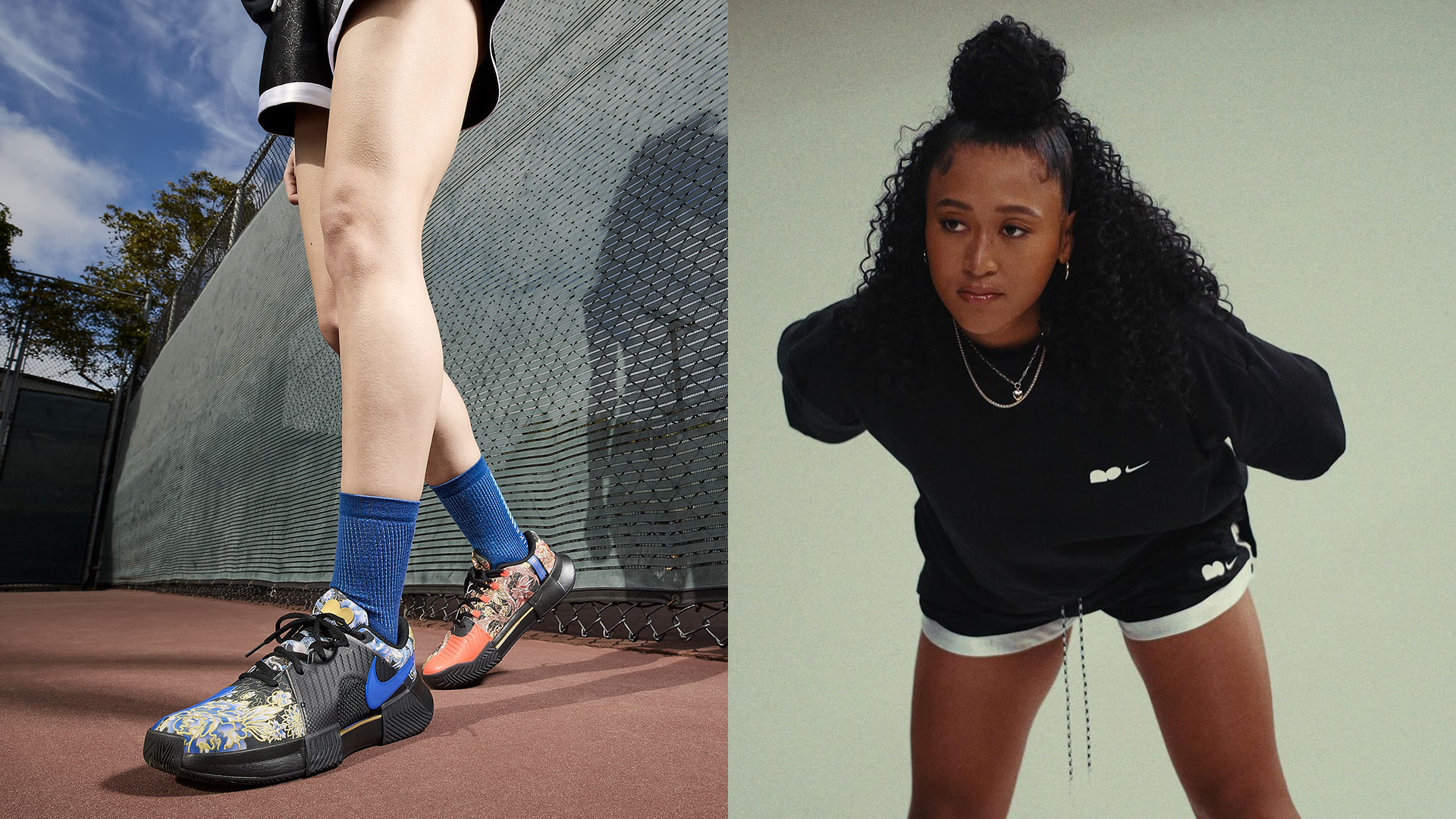 "Asimetrične" Nike cipele Naomi Osake odlikuje kontrast bojama inspirisanim Japancima