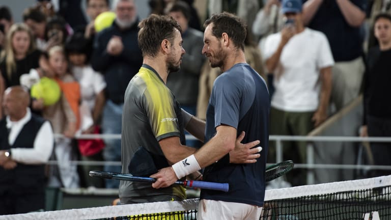 "On je (an) neverovatan momak, neverovatan igrač, tako veliki borac... Imamo mnogo poštovanja jedni prema drugima," reče Wawrinka.