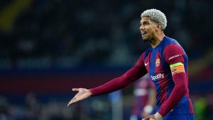 FK Barselona: Ronald Araújo je i dalje na dnu ponira