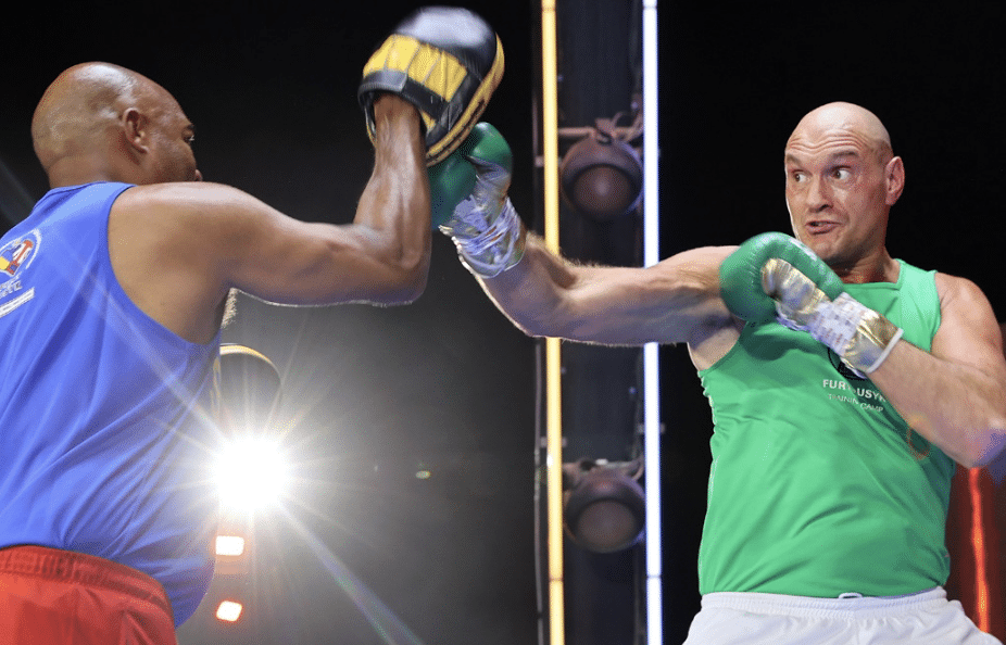 Fury vs. Usyk Media Workout