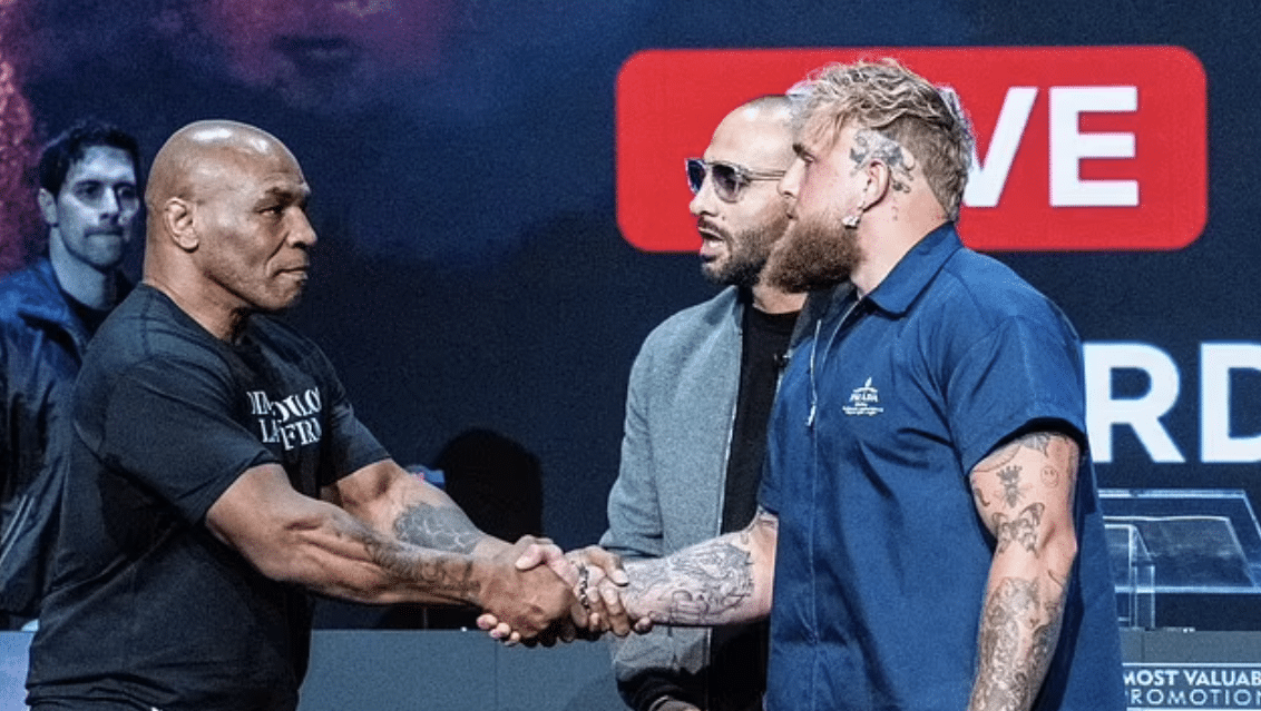 Jake Paul And Mike Tyson Lock Horns At Kick-Off Presser