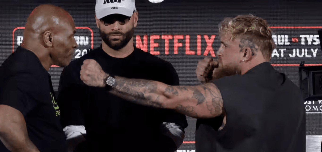 Jake Paul And Mike Tyson's Fiery Presser