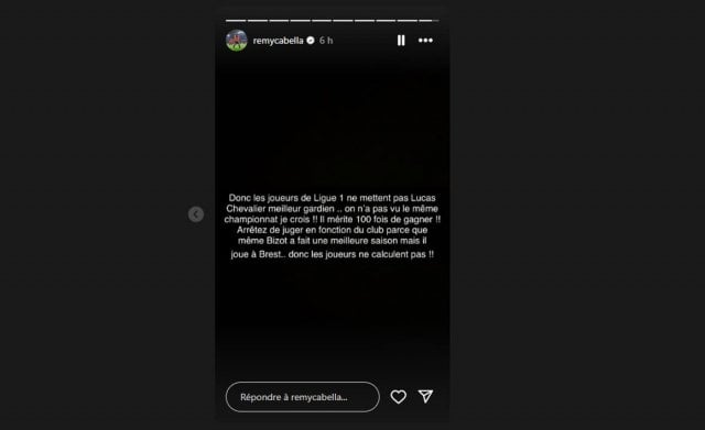 Remy Cabella, na Instagramu