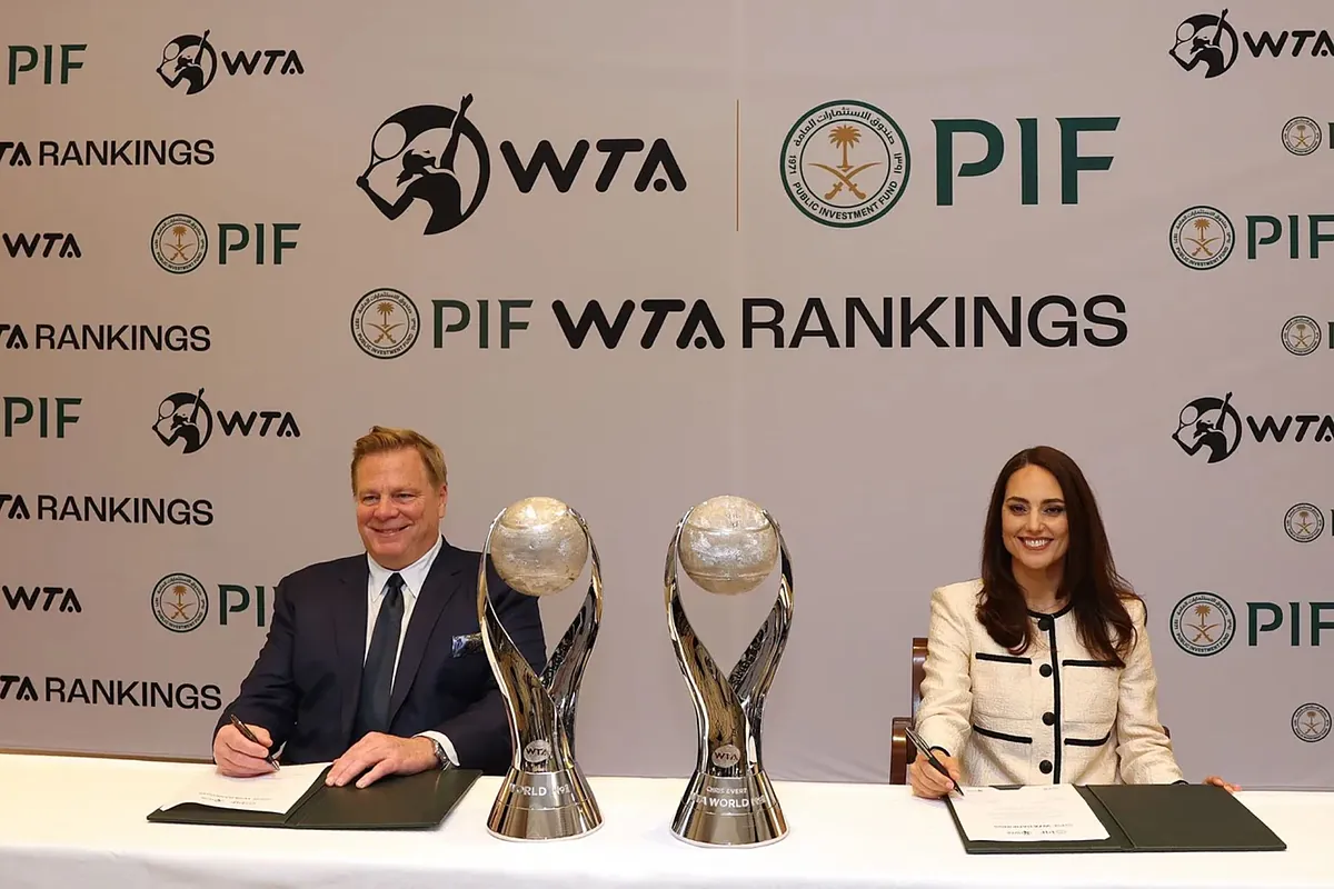 WTA i saudijski PIF najavili 'višegodišnje partnerstvo'
