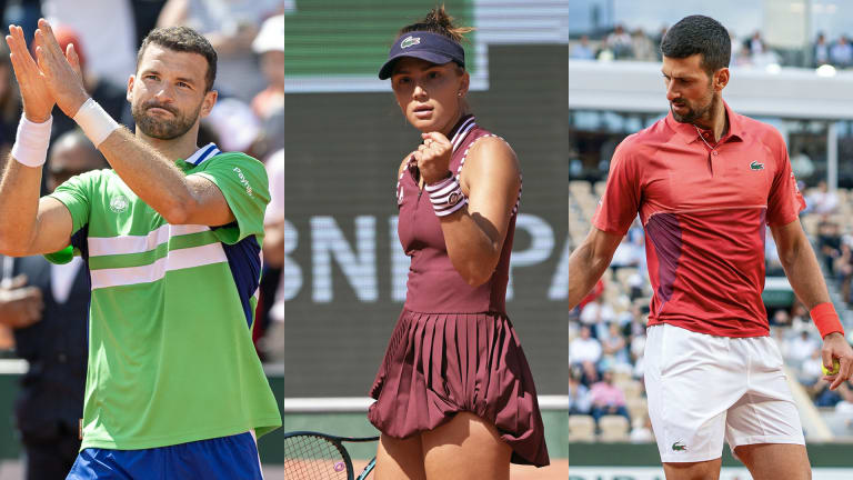 Grigor Dimitrov, Žaklin Kristijan, Novak Đoković u Lakostu