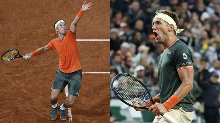 6. Casper Ruud in Yonex