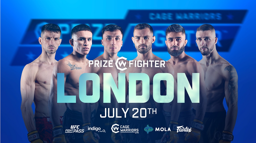Potvrđena borbena linija Bantamweight Nagrade, za Cage Warriorse 20. jula