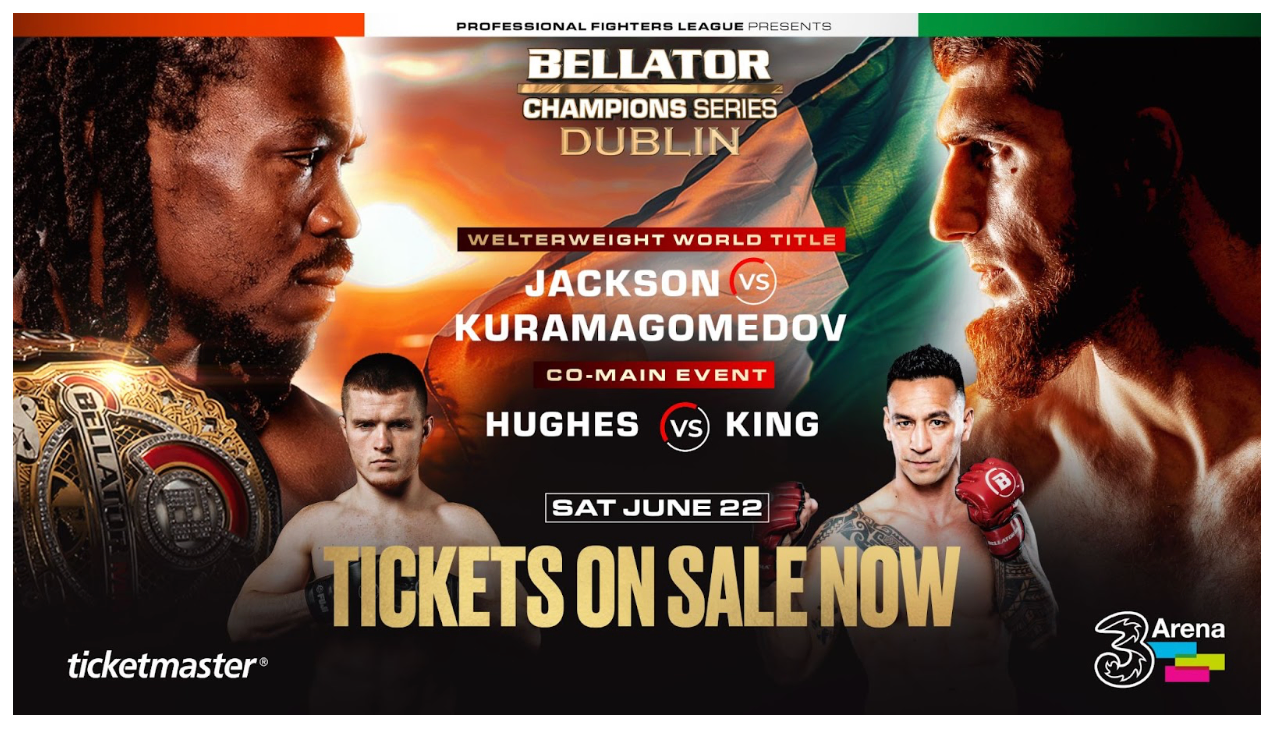 Bellator Champions Series, 3Arena, Dablin