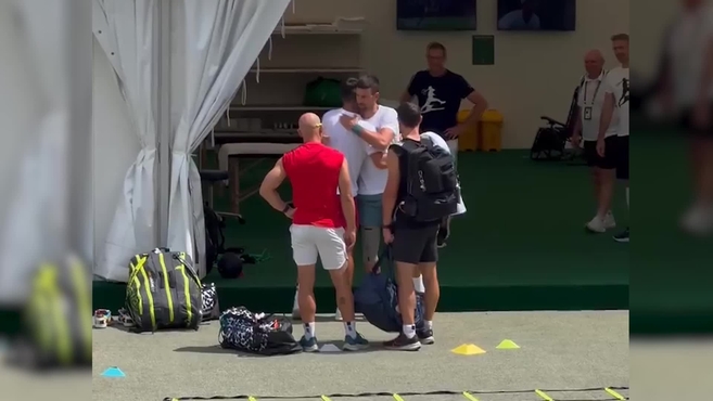 Đoković radi na svom čudu: Dva sata treninga sa Korijom