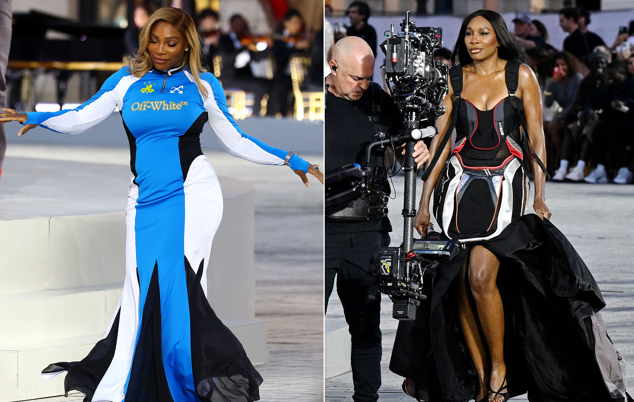 Serena i Venus Vilijams šetaju pistom u Vogue World 2024 u Parizu