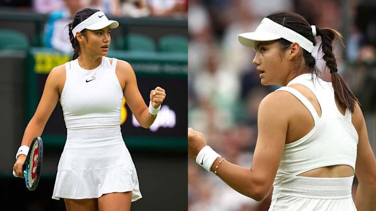Ova 21-godišnjakinja nosila je nežnu Tifani bisernu narukvicu sa svojom NikeCourt Slam haljinom.