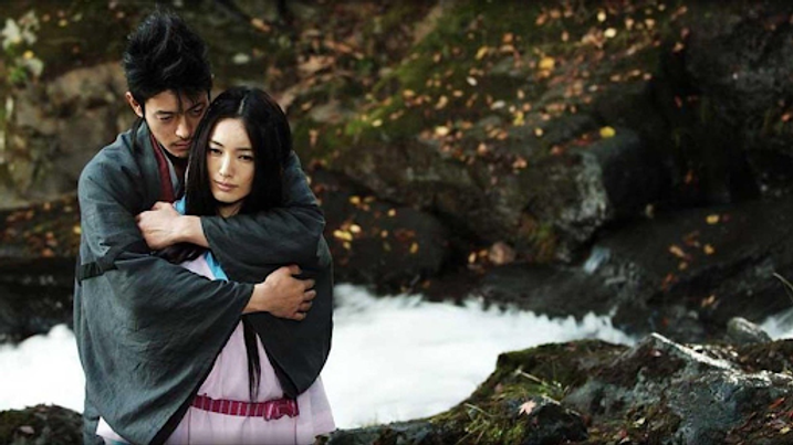 Yukie Nakama i Joe Odgiri u Shinobi Heart Under Blade