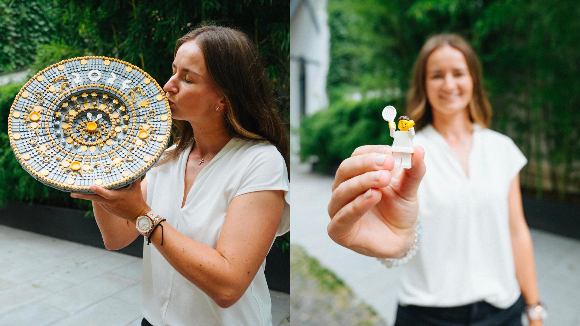 Vimbldonski fild Barbora Krejčikova dobija LEGO iznenađenje: "Osećam se zaista posebno!"