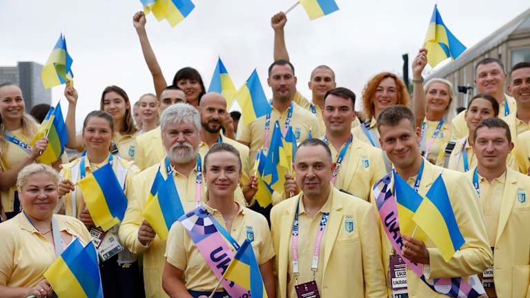 Svitolina je osvojila bronzanu medalju u Tokiju i predvodila je delegaciju od više od 100 ukrajinskih sportista.