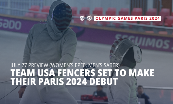 27. jul Pregled Olimpijskih igara: Ženski epee, muška sablja