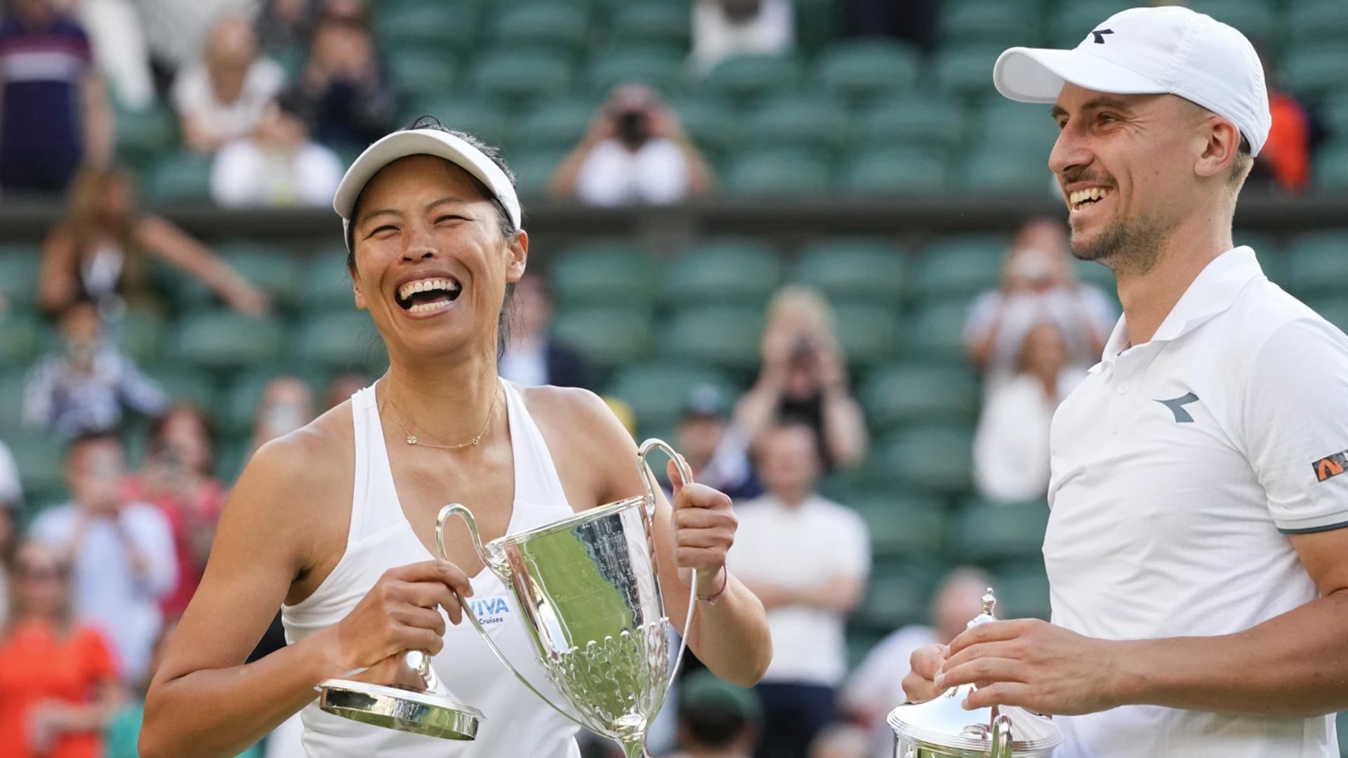 Hsieh Su-Vei, Jan Zielinski osvojili titulu u mešovitom dublu na Vimbldonu