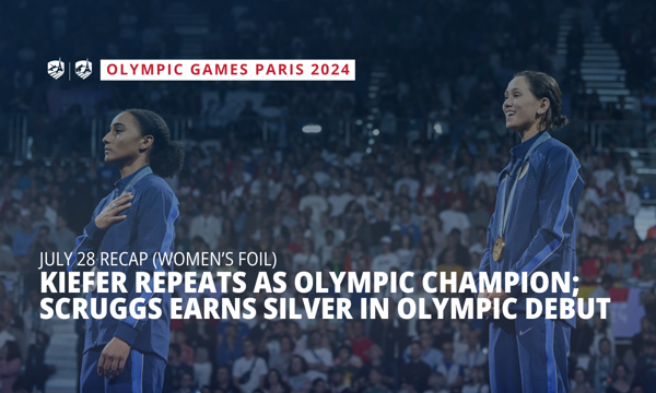 Kiefer ponavlja kao olimpijski šampion; Scruggs osvaja srebro u olimpijskom debiju