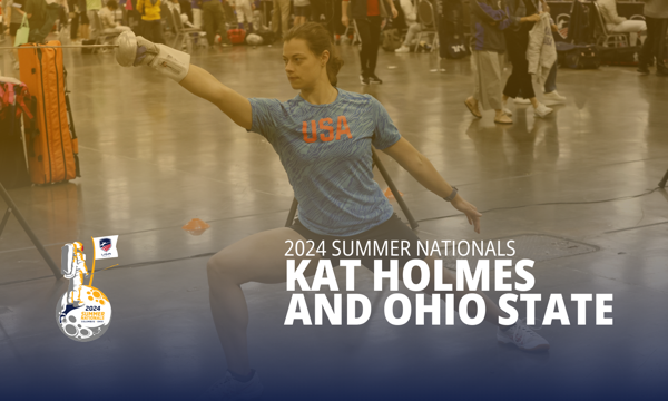 Olimpijka Kat Holms utiče na mačevanje sa stripa sa državnim istraživačkim timom Ohaja