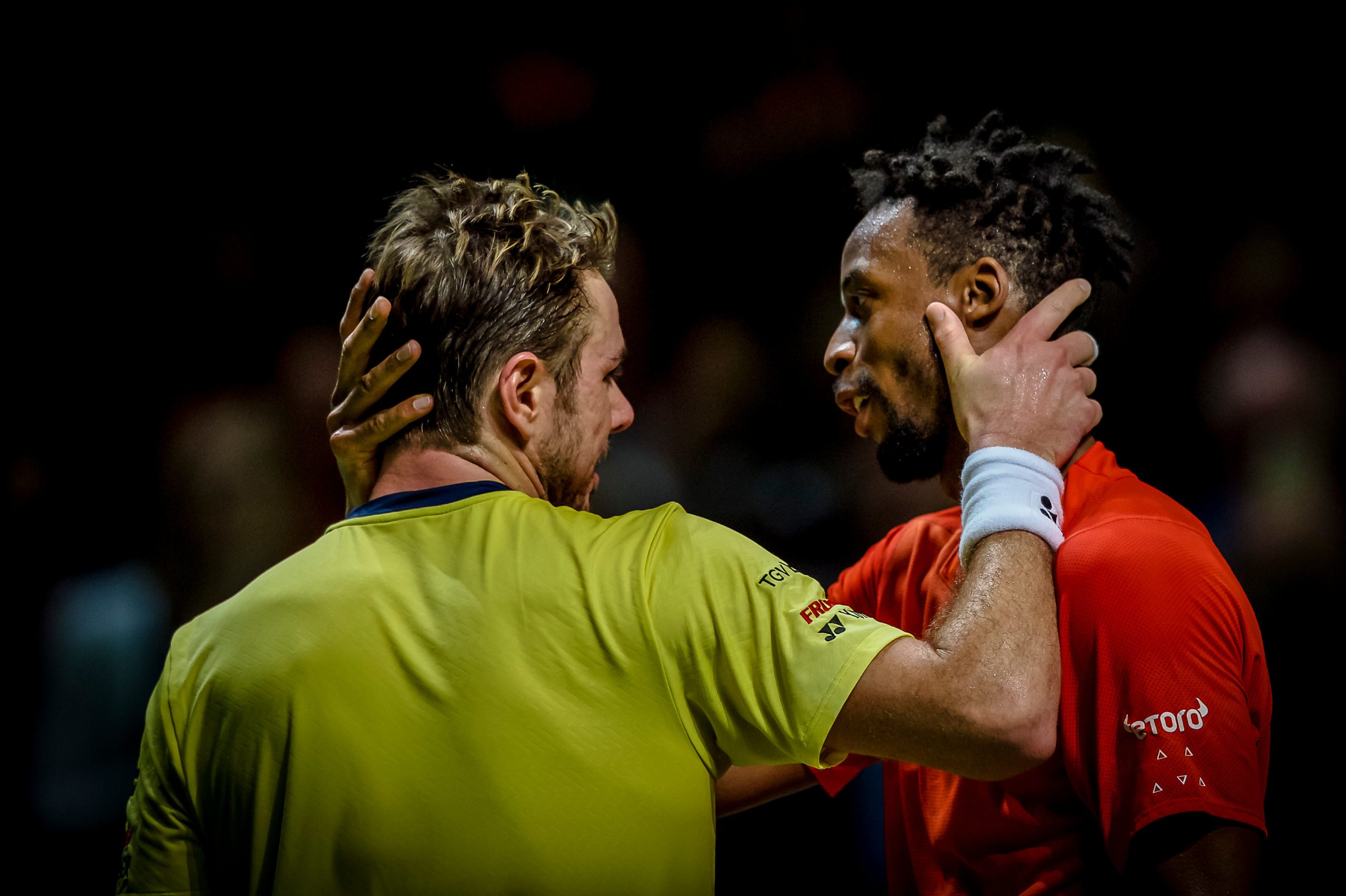 Pik dana: Sten Vavrinka protiv Gaela Monfilsa, Vimbldon