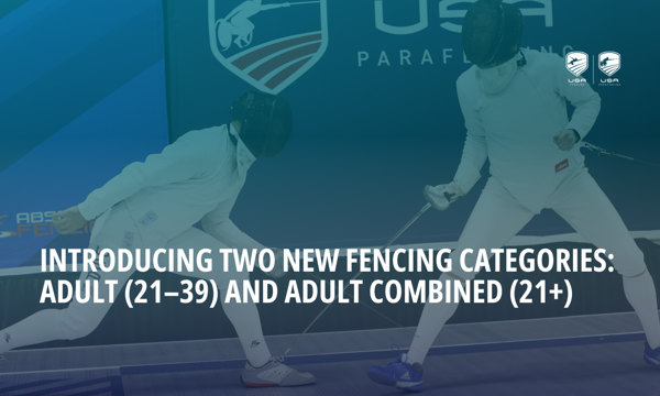 Predstavljamo dve nove kategorije mačevanja: odrasli (21 do 39) i odrasli kombinovani (21 i stariji)