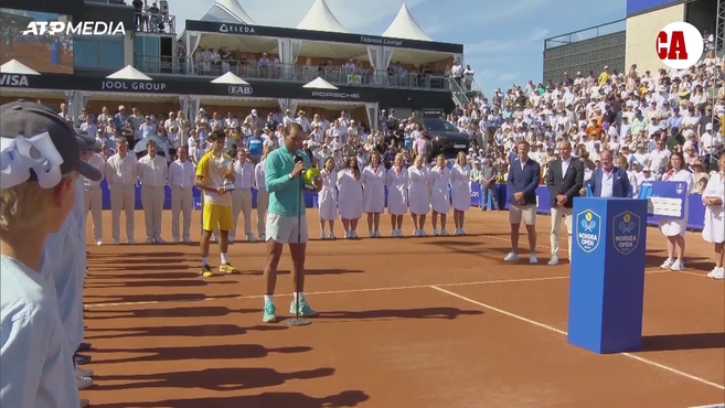 Rafa Nadal je pun hvale za Borhesa: "On to zaslužuje više od bilo koga... Bio je to veoma težak meč. "