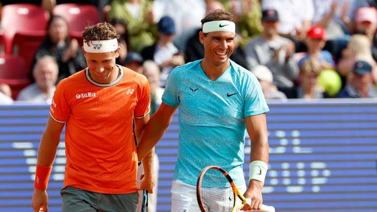 Ruud i Nadal, kada je sunce sijalo.