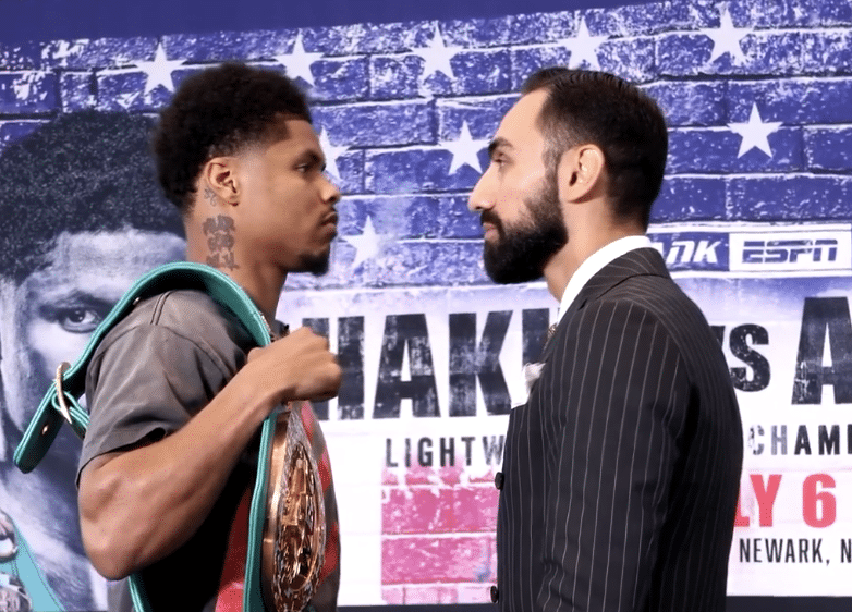 Shakur Stevenson And Artem Harutyunyan Face Off In Final Presser