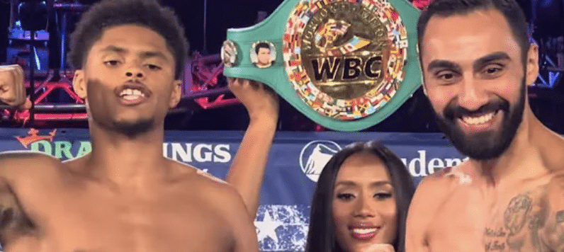 Shakur Stevenson And Artem Harutyunyan Make Weight