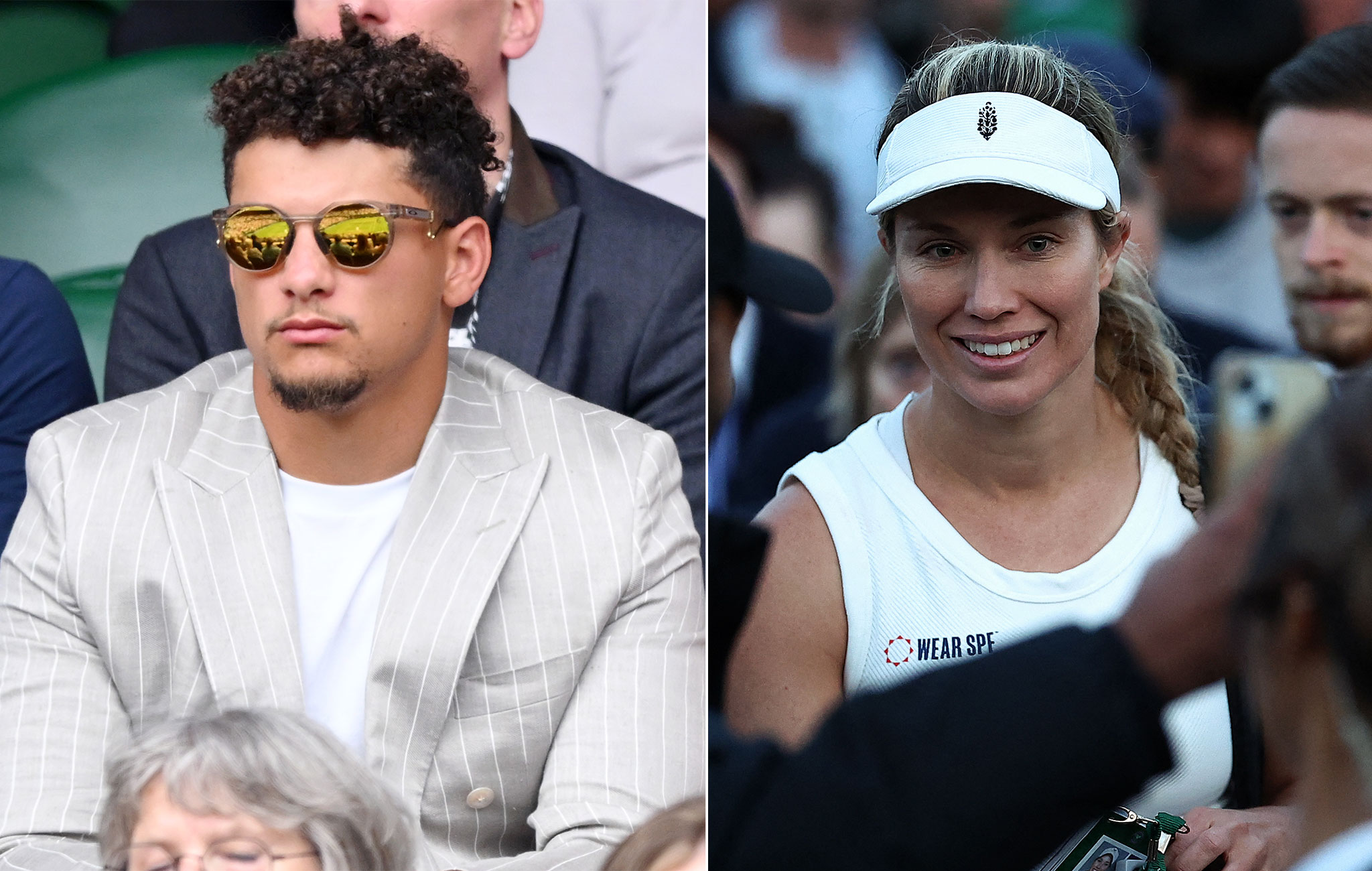 Zvezde gledaju: Patrick Mahomes voli Alcaraz & Tiafoe; Metju Mekonahi nazdravlja Kolinsu na Vimbldonu