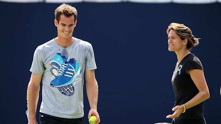 Marej je trenirao dvostruki grend slem pobednik i bivši svetski broj 1 Amelie Mauresmo između 2014 i 2016.
