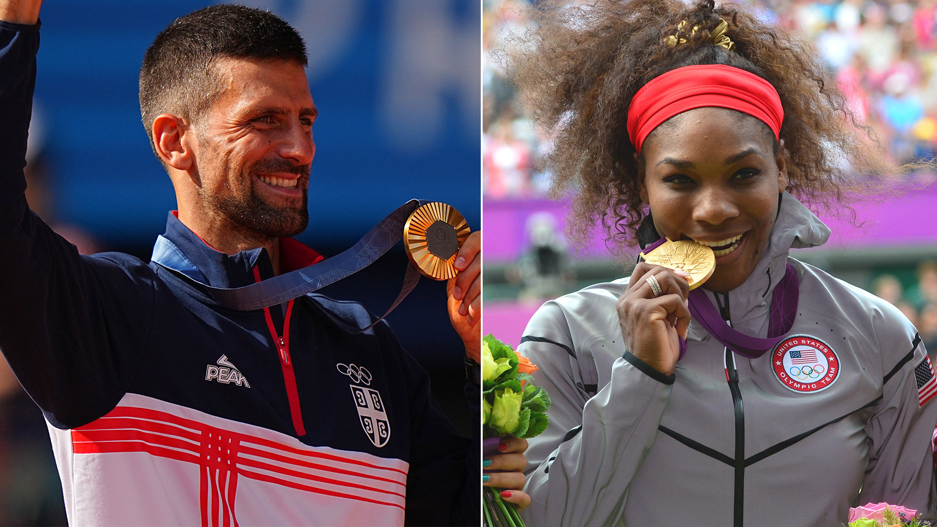 Kako je olimpijski niz Novaka Đokovića izazvao sećanja na njegovu kolegu pobednika Zlatnog slema, Serenu Vilijams