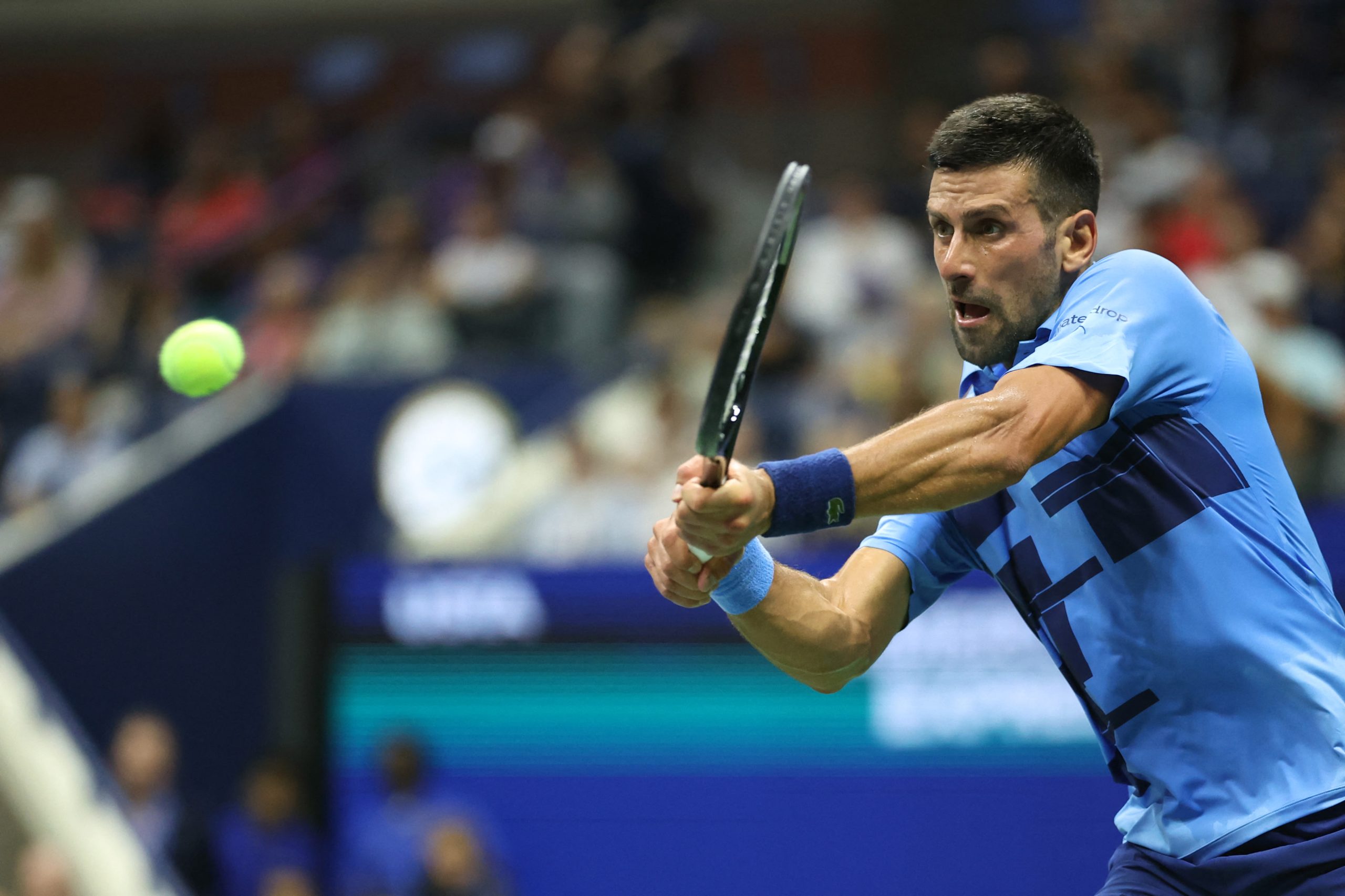 Novak Đoković se pobrinuo da njegova pobeda u prvom kolu Otvoreno prvenstvo nikada nije pobegla njegovom dohvatu