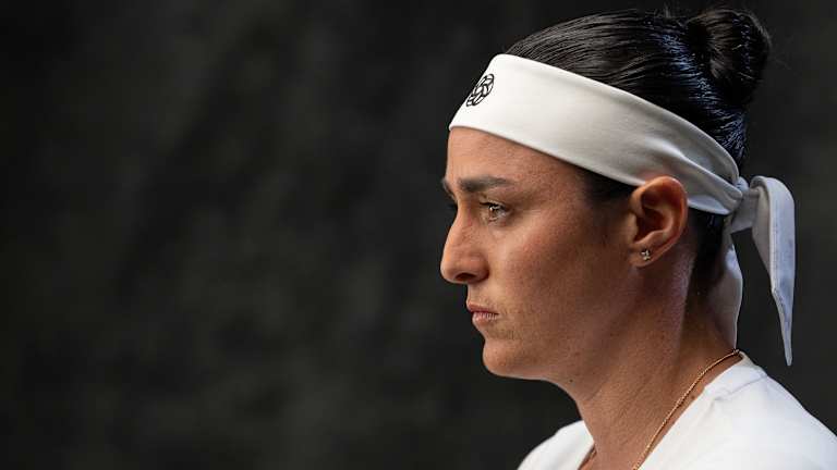 Ons Jabeur tokom Tennis Channel-a "Otvorite" pucati u Indian Vellsu