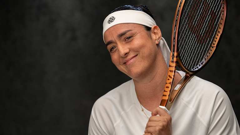 Ons Jabeur tokom Tennis Channel-a "Otvorite" pucati u Indian Vellsu