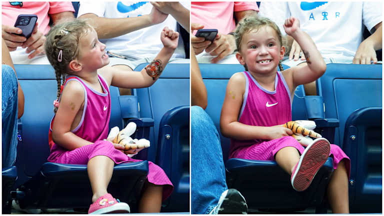 Sabalenka je mini-ja ukrao šou na stadionu Louis Armstrong kao što je morao da gleda njen omiljeni igrač oluja u trećem kolu 2024 Otvoreno prvenstvo.