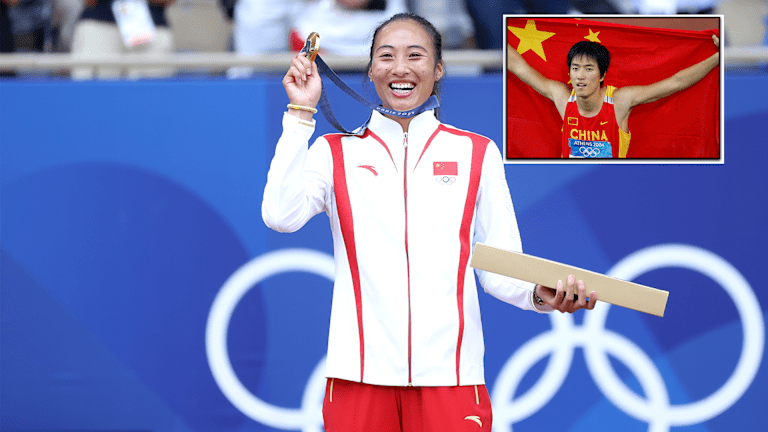 Zheng je otkrila da je gledala zlatnu prepreku Liu Ksianga na Olimpijskim letnjim igrama 2004. godine za inspiraciju u Parizu.