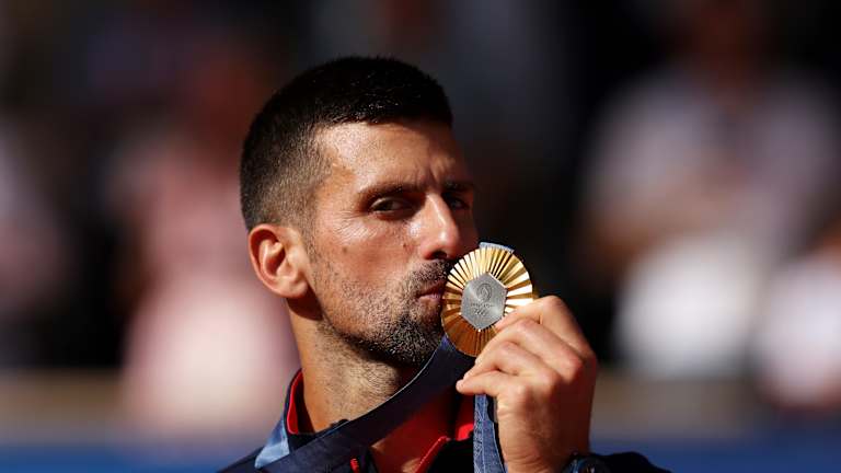 Kao i rivali Rodžer Federer, Rafael Nadal i Endi Marej, Novak Đoković je osvojio zlatnu olimpijsku medalju.