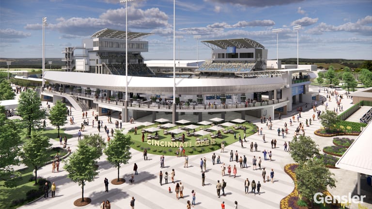 Poboljšanja su već počela u Lindner Famili Tennis Center, sa potpunim renoviranjem postavljenim da se završi u 2025.