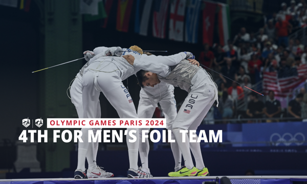 Muški floret tim završava na četvrtom mestu