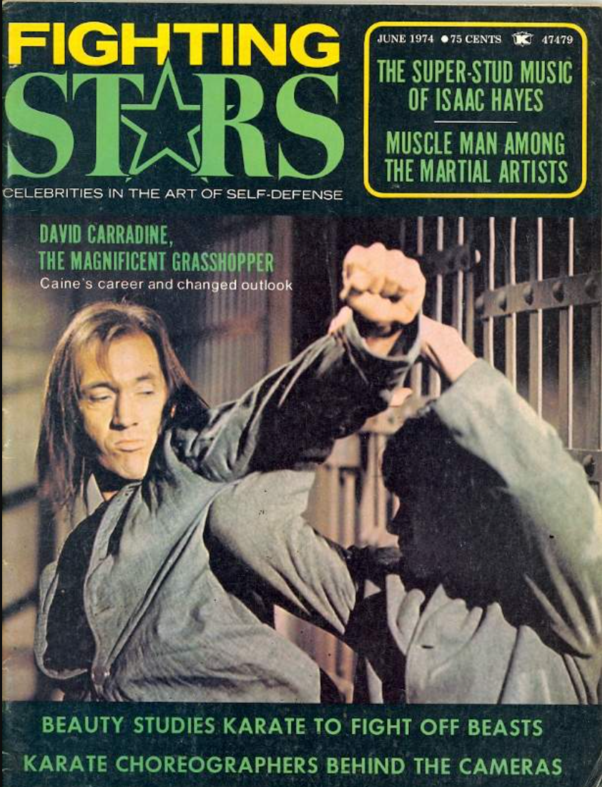 Naslovna strana magazina Fighting Stars