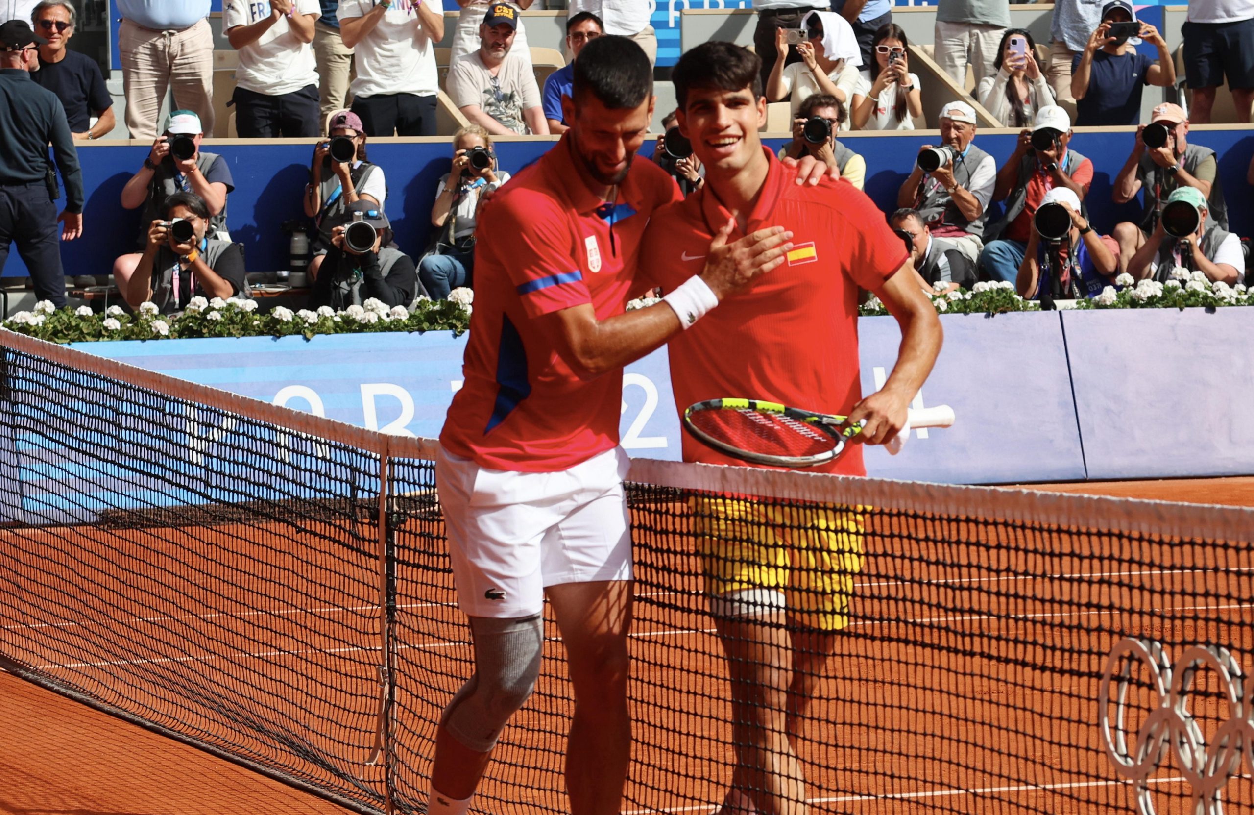 Novak Đoković viče Karlosa Alkaraza posle sopstvenog "El Klasika" na Olimpijskim igrama u Parizu
