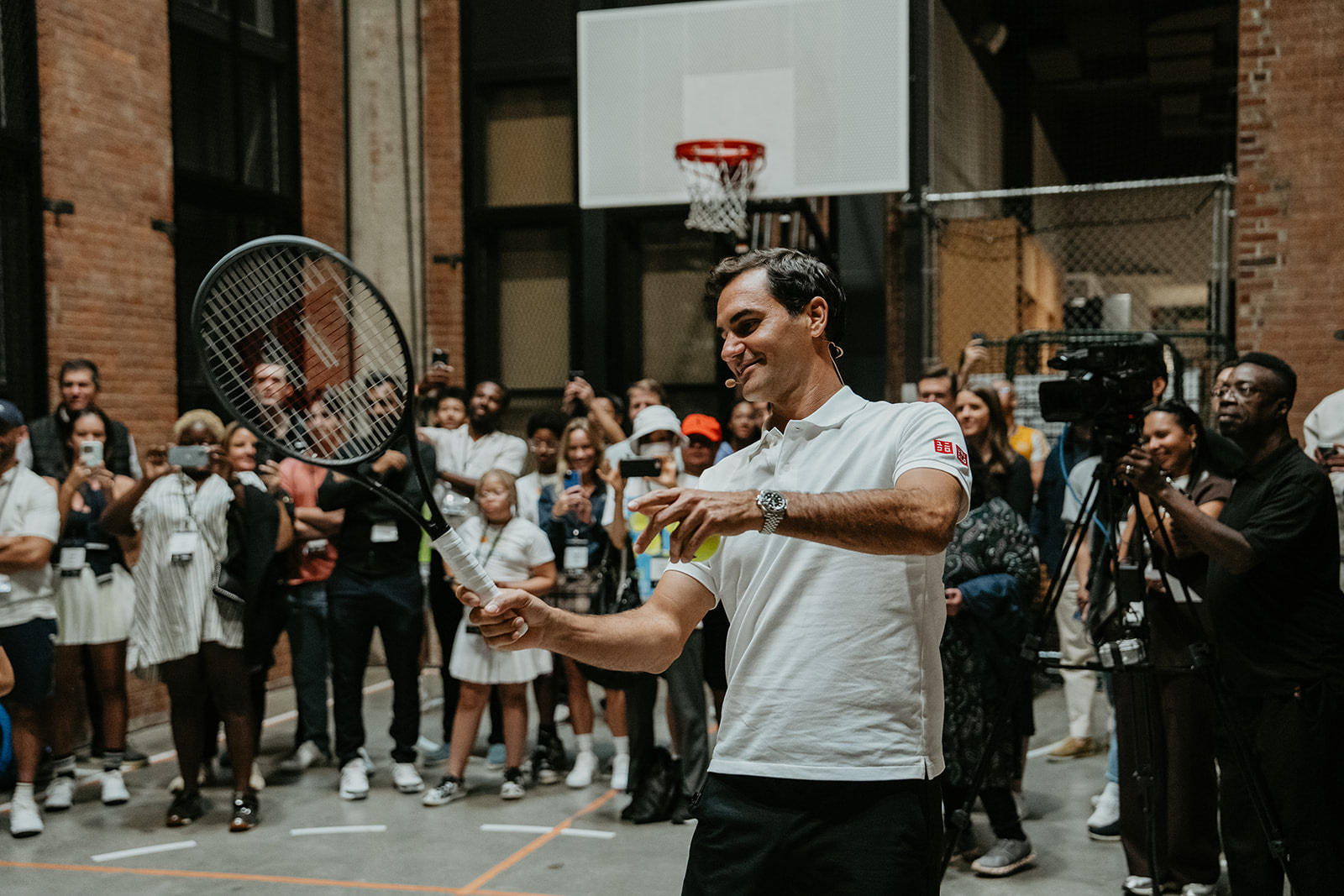 Rodžer Federer o dizajniranju reketa - i nezaboravna stavka sa liste kašika u Central Parku