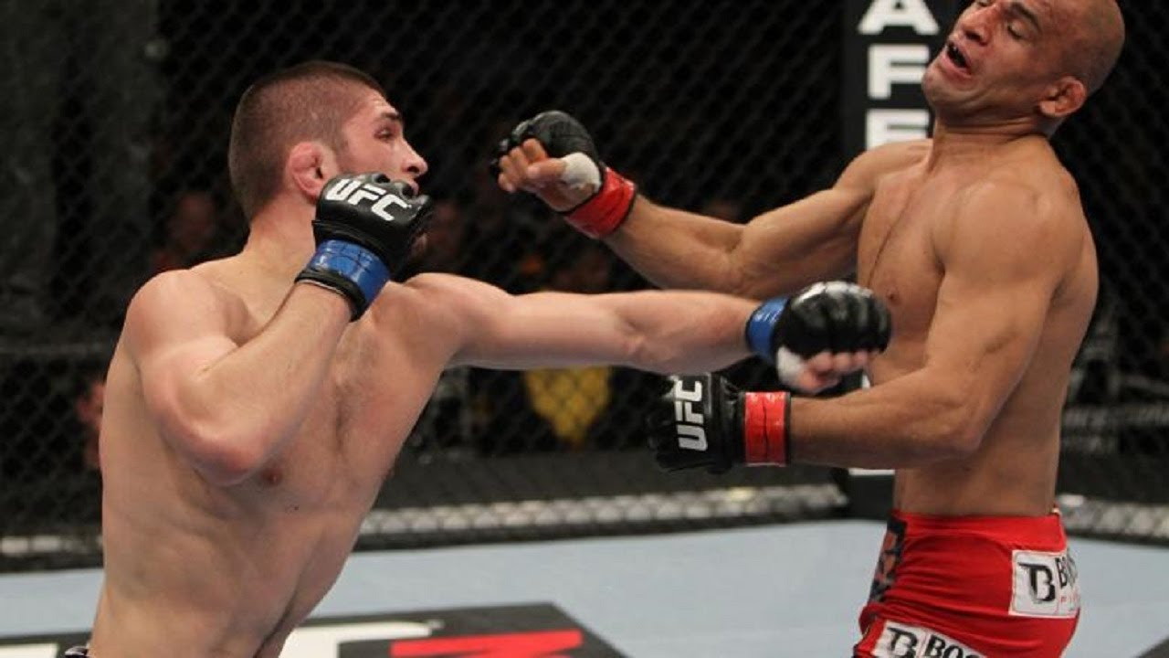 Khabib vs Kamal Shalorus UFC 148